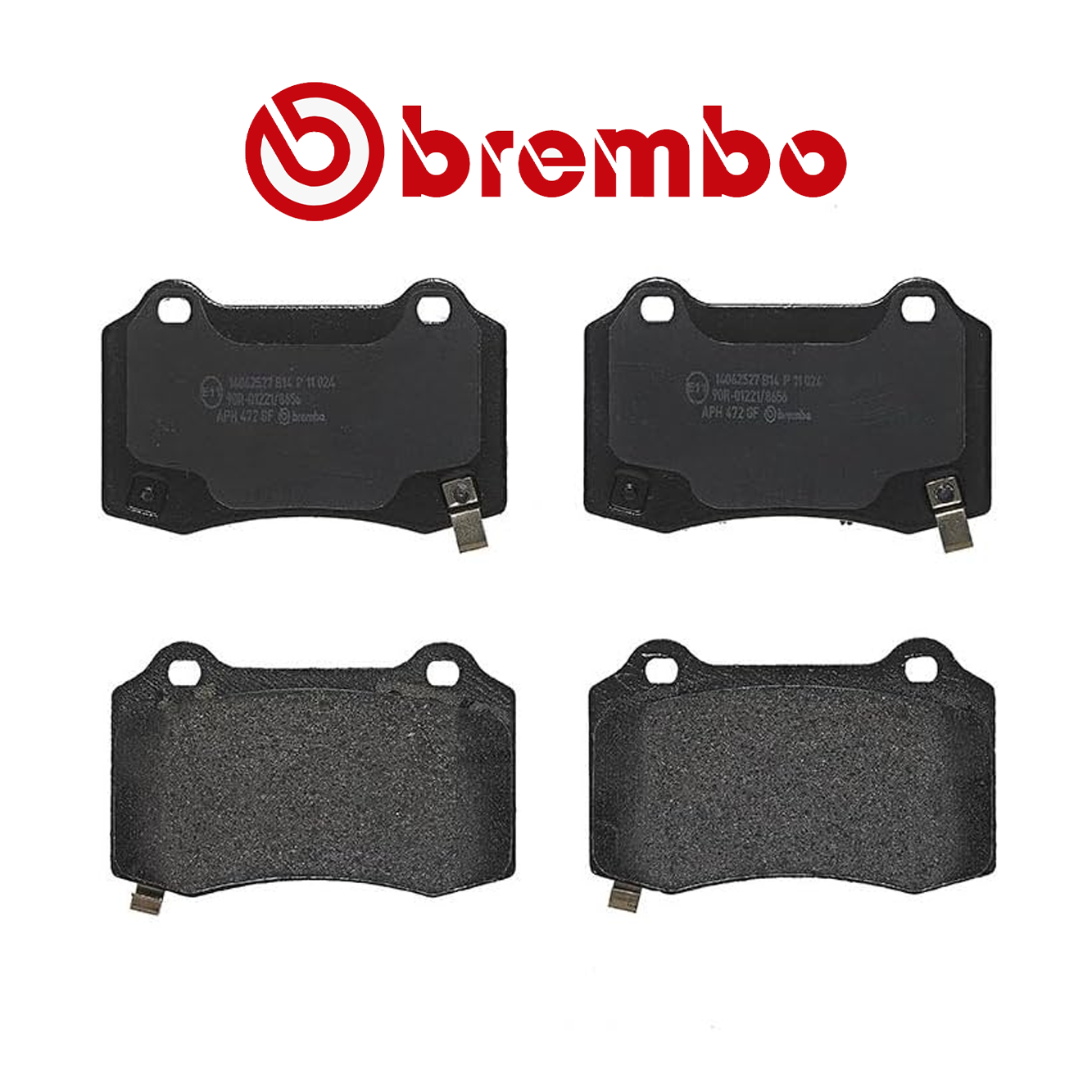 فحمات سراميك خلفية بريمبو دوج تشارجر تشالنجر كرايسلر 6.1 6.4 05+ (طقم)