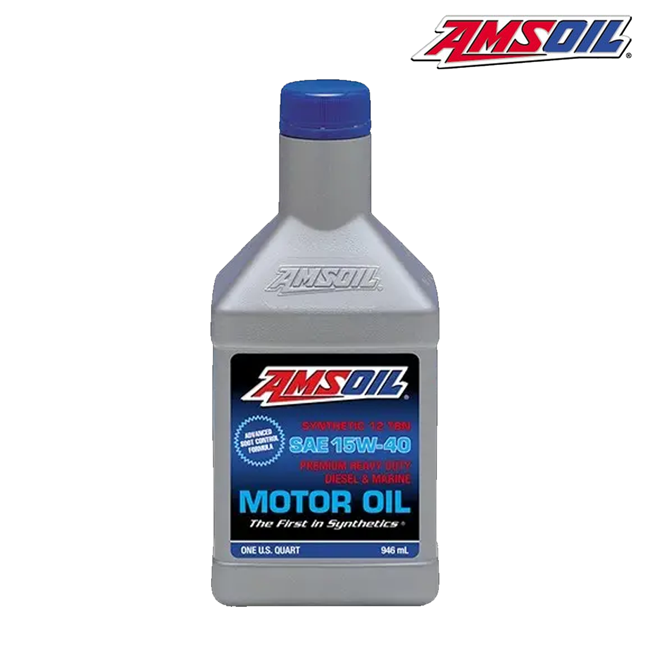 زيت ديزل AMSOIL 15W-40 للشاحنات الثقيلة والمحركات البحرية