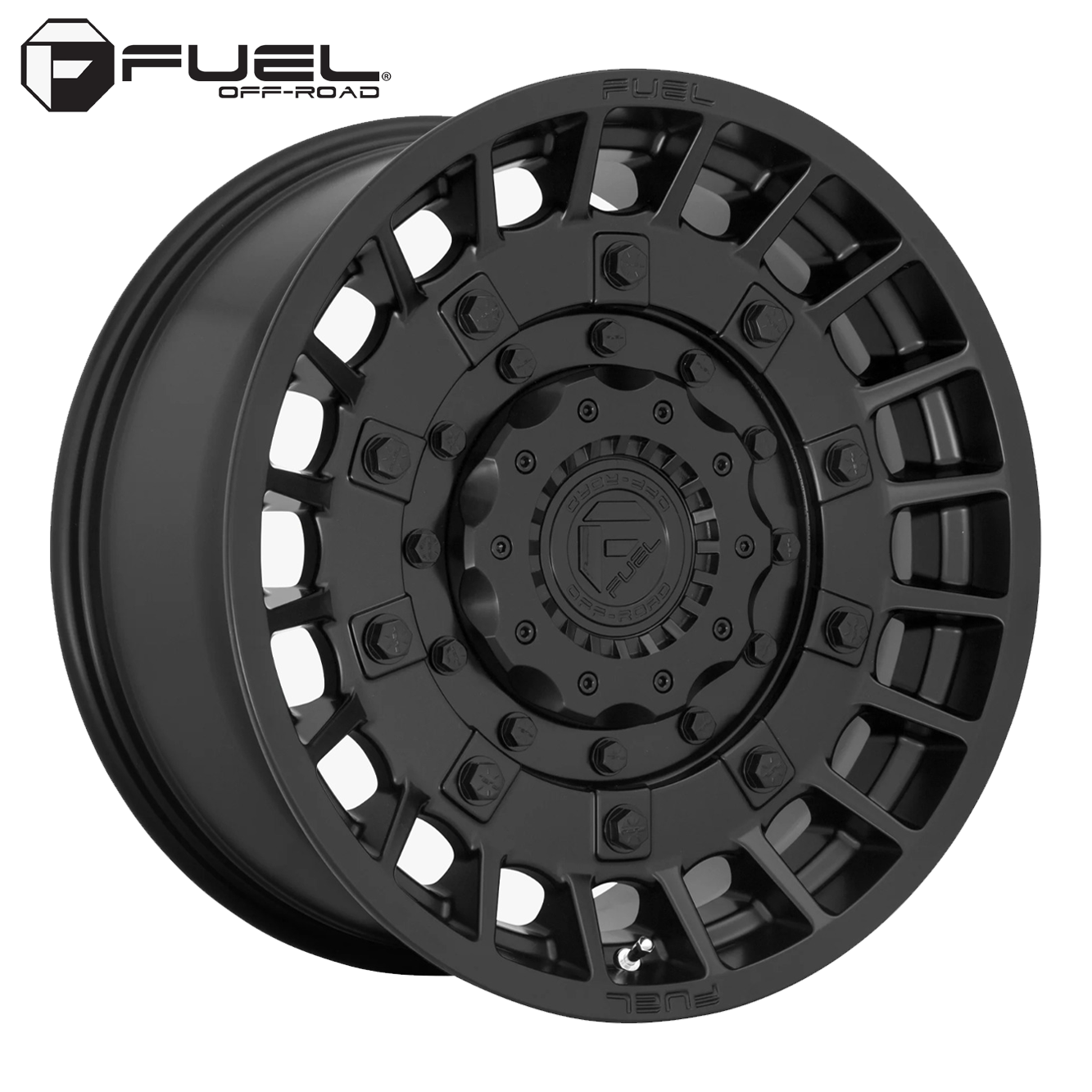 جنوط FUEL FORD F-150 لون اسود حجم 17" (9/6X135/139.7)